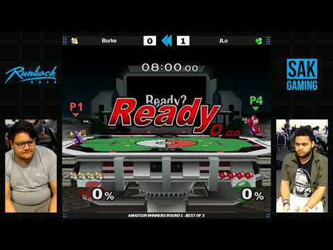 Runback 2018 Amateur WR1 - Burke (Fox) vs JLo (Yoshi)