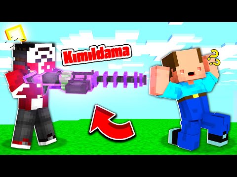 TERS MASKE UZAYLI SİLAHI YAPIYOR !! - Minecraft