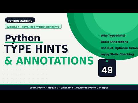 Type Hints In Python Explained Write Cleaner Safer Code