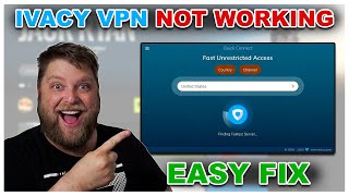 IVACY VPN NOT WORKING on Firestick - EASY FIX