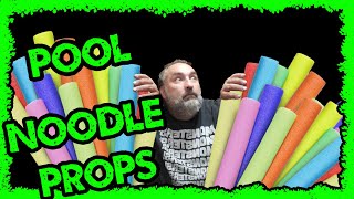 Pool noodle props Easy