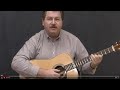 Crosspicking "Bury Me Beneath The Willow" on Guitar