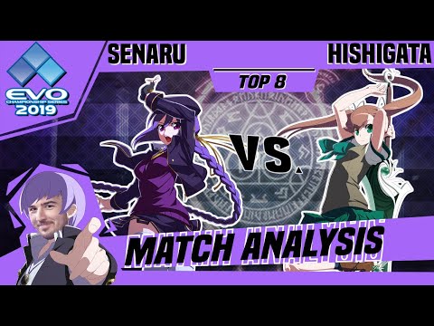 UNIST Match Analysis: EVO 2019 Top 8 - Senaru vs. Hishigata