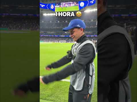 Ondear la bandera de la Champions ⚽️✅ #shorts #futbol