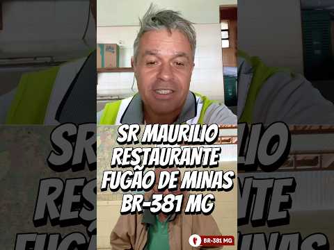 BR-381 RESTAURANTE FOGÃO DE MINAS. #minasgerais .#transitoseguro #obras #duplicaçãobr381 #noticias