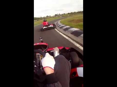Three Sisters Karting onboard helmet cam 1