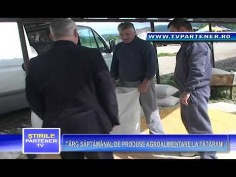 TÂRG SĂPTĂMÂNAL DE PRODUSE AGROALIMENTARE LA TĂTĂRANI  !