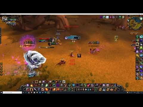 Warlock world pvp TBC 1 v 4