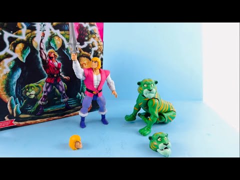 Mattel Masters of the Universe Cartoon Collection PRINCE ADAM and CRINGER Video Review