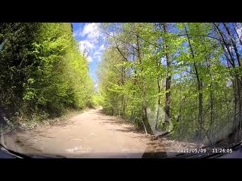 Drumul dezastruos dintre Barajul Bicaz si Izvorul Alb-Baicu (Neamt)