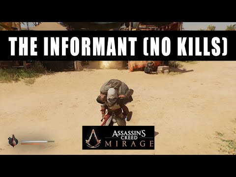 Assassin's Creed Mirage The Informant Do Not Kill Anyone