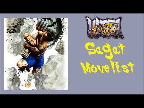 Ultra Street Fighter IV - Sagat Move List