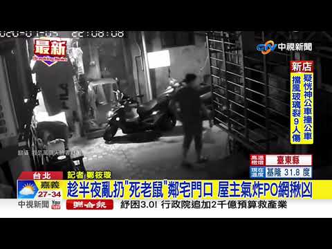 家門口有死老鼠
