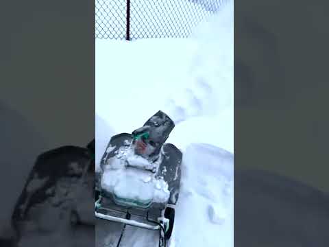Litheli 40V Cordless Snowblower in Action