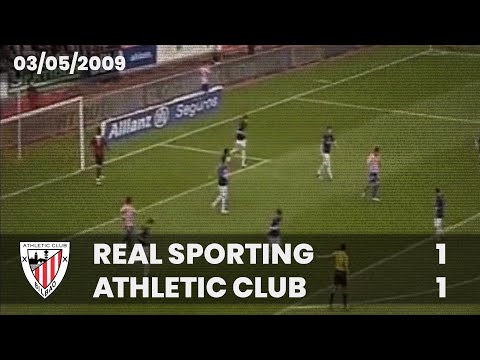 ⚽️ [Liga 08/09] J34 I Real Sporting 1 - Athletic Club 1 I LABURPENA