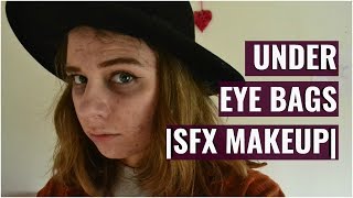 Under Eye Bags SFX Makeup | SFXAmy