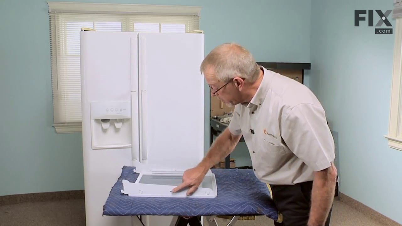 Replacing your Frigidaire Refrigerator Meat Drawer Rail - Right Side