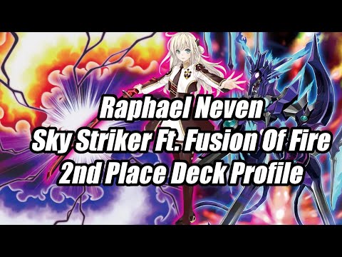 2nd Place Elst Regional Sky Striker FUSION OF FIRE Deck Profile Raphael Neven