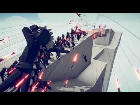 GIANT GODZILLA + ARMY OF GODZILLAS vs TRIO OF EVERY GOD | TABS - Totally Accurate Battle Simulator