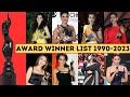 Filmfare Awards For Best Actress 1990 2023 Filmfare Awards All Winners Full List