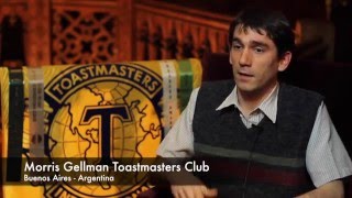 Morris Gellman ToastMasters Club Buenos Aires Argentina V4