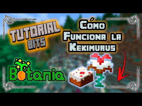 Cómo funciona la Kekimurus (2024) | #Botania: Tutorial Bits Español | Minecraft