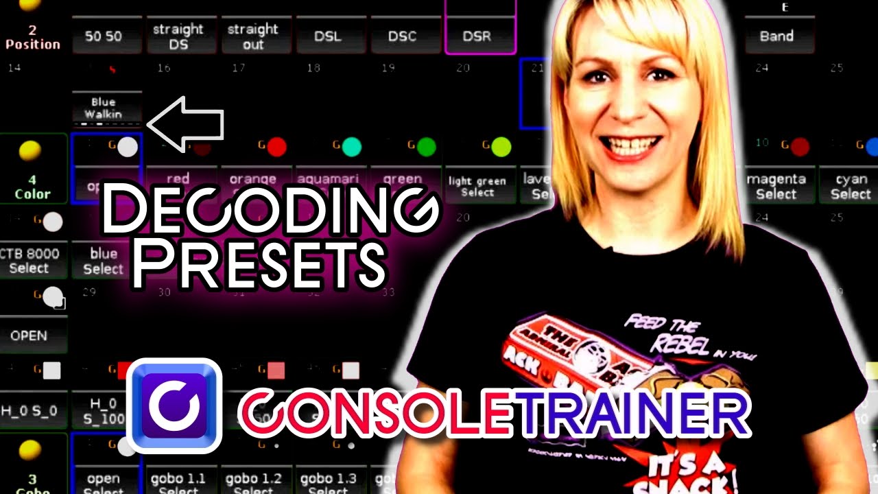 Decoding Presets- grandMA2 Tutorial