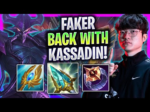 FAKER IS BACK WITH HIS KASSADIN MID! - T1 Faker Plays Kassadin Mid vs Sylas! | Season 2024