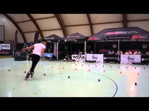 EFSC 2015, classic slalom men Quiriconi Nicolas, 8 place