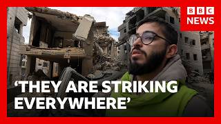 Paramedics in Lebanon speak to BBC after Israeli strikes | BBC News