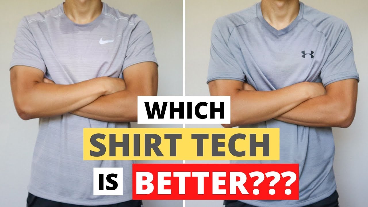Nike Dri-Fit vs Under Armour Heat Gear Shirt Comparison - A Scientific Approach