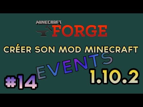 Zom' -  TUTORIAL EN ||  #14 EVENTS ||  Create A Minecraft Mod 1.10.2