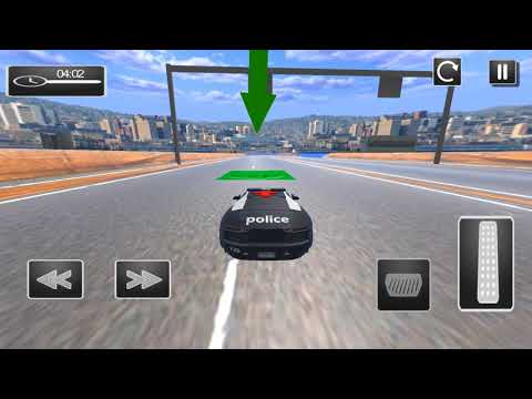 Multi-Level US Police Car Parking Driving School Video