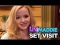 On Set of 'Liv & Maddie' with Dove Cameron ...