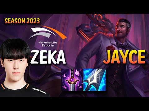 HLE Zeka JAYCE vs ANNIE Mid - KR Ranked