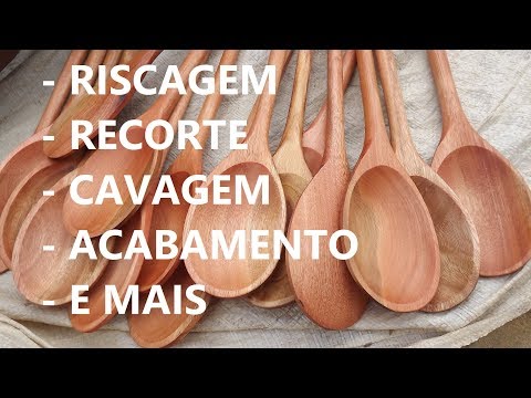 #artesanatos COMO FAZER COLHER DE MADEIRA! SECAGEM E ENCERAMENTO INCLUSOS!