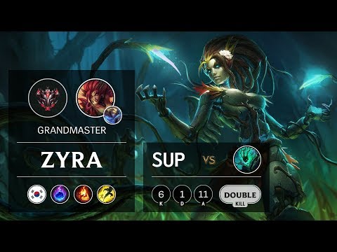 Zyra Support vs Thresh - KR Grandmaster Patch 9.21