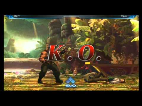 EVO 2014 Top 8 KOF 13 LDA ET VS TC Yoshi