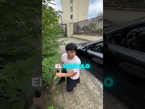 El coche se fue hacia atrás cuando se bajó!