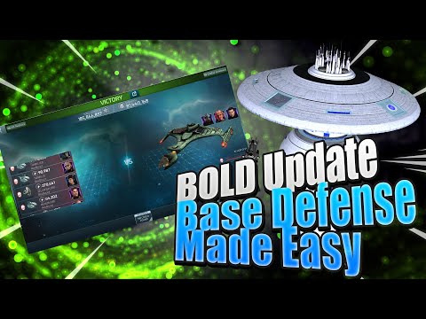 BOLD Base Defense | Fighting off bigger ships in Star Trek Fleet Command | Updating the strategy