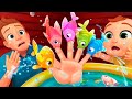 Once I Caught A Fish Alive Finger Family Song Lalafun Nursery Rhymes Kids Songs