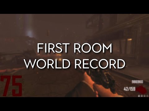 BO2 Zombies - Town First Room Solo Former World Record Round 75
