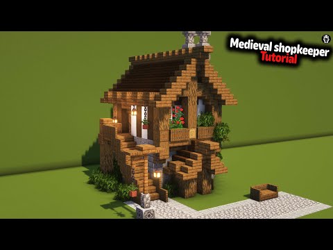 Minecraft Small Medieval House Tutorial