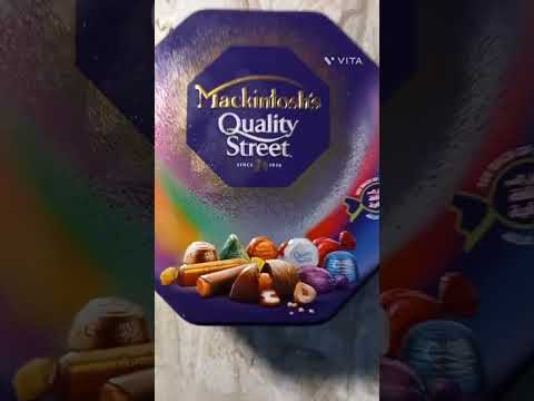 mackintosh's ##'quality street chocolate 🍫 😋 ##jazha's own candies world