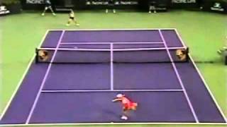 Justine Henin vs Anastasia Myskina 2004 Indian Wells Highlights