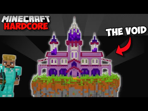 INSANE! I Created a Base in The Void | Minecraft 1.20 Hardcore
