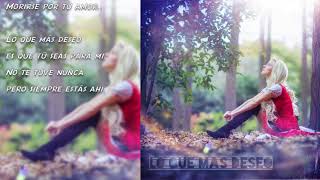 "LO QUE MAS DESEO" Official Song with Lyrics on the screen by Daniela Bessia 安达 &amp; Andy Santana Bass