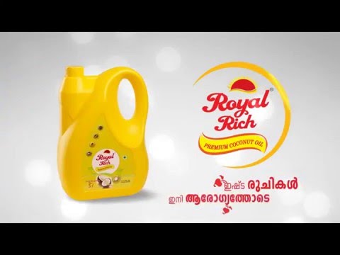 Royal Rich Premium Coconut Oil: Various products and packs.