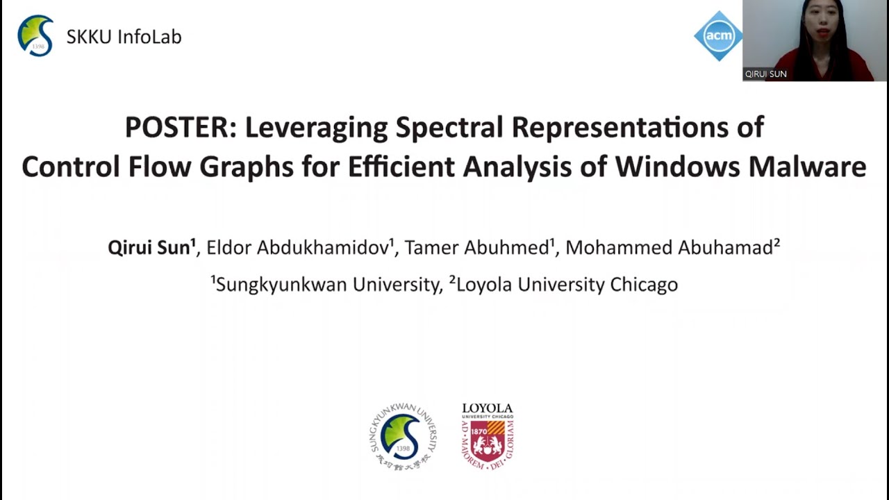 Leveraging Spectral Representations of Control Flow Graphs for Efficient Analysis of Windows Malware