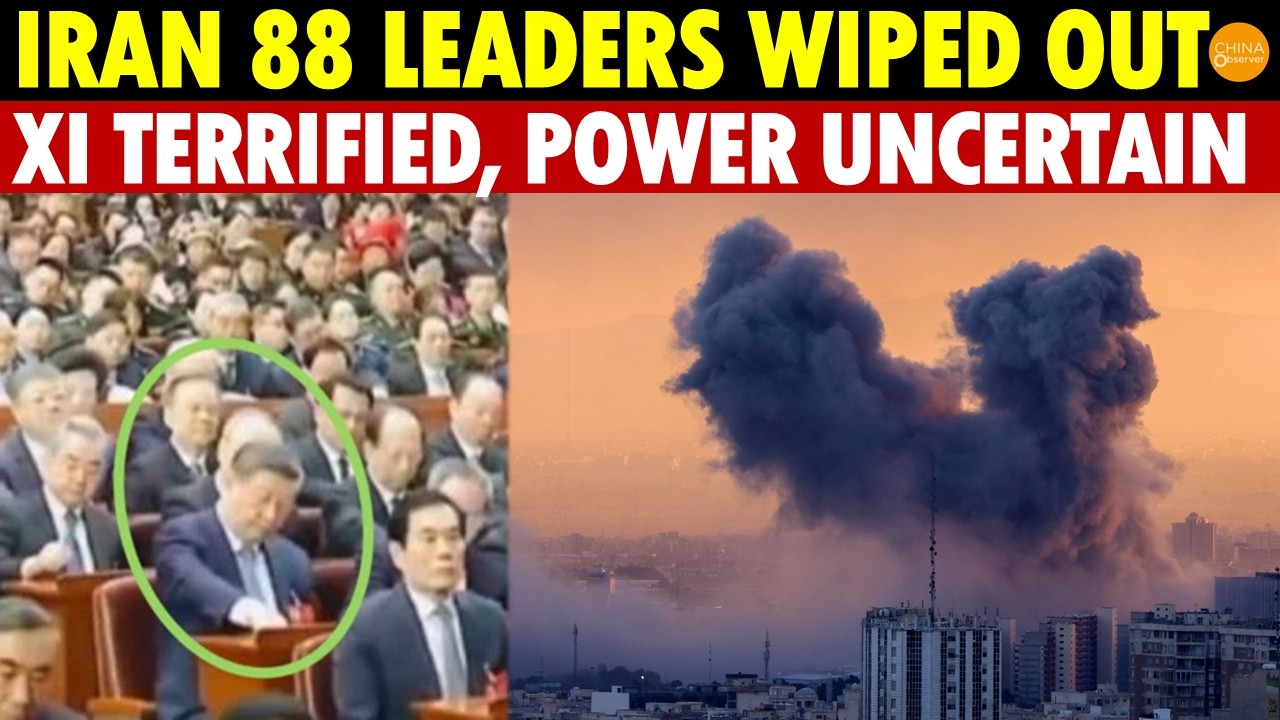Iran's Biggest Mole Exposed, 88 Leaders Killed in One Sweep! Xi Terrified, Will He Hand Over Power?